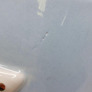 Ваза керамическая призовая Блумингвиль МИНИ (Bloomingville MINI) "Трофей", голубая (уцененный)